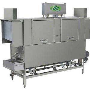 CMA Dishmachines EST-66L 66" Low Temp Conveyor Dishwasher 242 Racks Per Hour