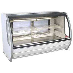 Tor-Rey Refrigeration TEM-150 57" Deli Bakery Display Case Cooler 18.3 CuFt Curved Glass