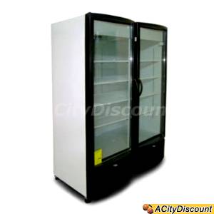 Criotec CFX-37 2P 36.6 Cu.Ft Beverage Cooler Merchandiser W/ 2 Glass Doors