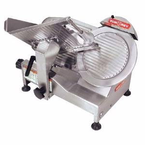 Tor-Rey USA SS-300 Deli Meat Cheese Slicer 10.8" Heavy Duty Blade Gravity Feed