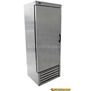 Tor-Rey Refrigeration RS-16 16 Cu.Ft Commercial Cooler All Stainless 1 Door Refrigerator