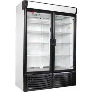 Tor-Rey Refrigeration CV-32 31.4 Cu.Ft Vertical Merchandising Freezer W/ Two Glass Doors