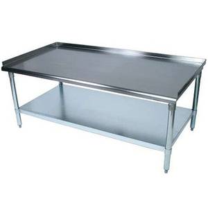 BK Resources VETS-6030 30" x 60" Stainless Kitchen Equipment Stand