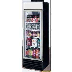 Ascend JGD-16R 16 Cu.Ft Cooler Merchandiser Refrigerator w/ 1 Glass Door 