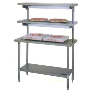 Eagle Group PIH48 Commercial Stainless Pizza Holding Work Table Heated 21x48