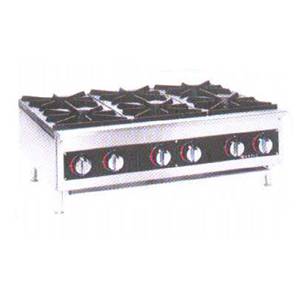 Anvil America HPA1002 Commercial Kitchen Deli 2 Burner 12" Gas Hot Plate Range