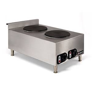 Anvil America STA8002 15" Countertop Electric 2 Burner Hot Plate Range