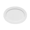 Mikasa Hospitality 001-172056 Seltmann White Porcelain 11in x 8.2in Oval Platter - 2 Each 