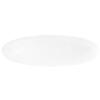 Mikasa Hospitality 001-770485 Seltmann White Porcelain 17.4in x 5.7in Coupe Platter - 2 Each 
