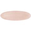 Mikasa Hospitality 001-773859 Seltmann Pink Porcelain 17.4in x 5.7in Coupe Platter - 2 Each 