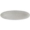 Mikasa Hospitality 001-773866 Seltmann Grey Porcelain 17.4in x 5.7in Coupe Platter - 2 Each 