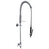 Fisher 11170 Deck Mount Banquet Room Glass Filler with Gooseneck Spring 