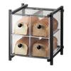 Cal-Mil 1146-13 14in x 14.75in Clear Acrylic Countertop 2-Tier Bread Case 