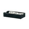 Cal-Mil 1234-124 4.25in x 8.25in Black Marble Resin Napkin Holder 