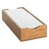 Cal-Mil 1234 Bamboo 9.5in x 4.75in x 2"H Napkin Holder 