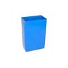 Channel Manufacturing 123B-B 15in x 9in x 22in Blue Plastic Ingredient Bin 