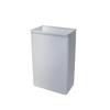 Channel Manufacturing 123B-W 15in x 9in x 22in White Plastic Ingredient Bin 