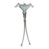 Fisher 13060 Deck Mount Dual Control Valve with Rigid Outlet & Swivel Stems 