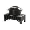Cal-Mil 1360-22-13 Mission 19.75in x 10in Rectangular Chafing Dish Stand 