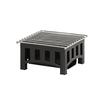 Cal-Mil 1364-12-13 Mission 10.25in x 10in Black Square Chafing Dish Frame 