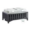Cal-Mil 1368-13 Mission 21.6in x 13.6in Black Rectangular Chafing Dish 