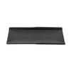 GET 140-1-BK Black Elegance Melamine 9.5in x 4.25in Rectangular Plate-1dz 