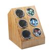 Cal-Mil 1426-60 Bamboo 12in x 14in Space Saver Flatware Cylinder Holder 