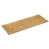 Cal-Mil 1435-1224-99 Madera 24in x 12in Rectangular Rustic Pin Display Shelf-2 Each 