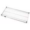 Quantum Food Service 42x14 Chrome Plated Wire Shelf - 1442C 