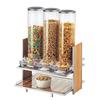 Cal-Mil 1499 Eco Modern 18.25in x 13.25in Clear Acrylic Cereal Dispenser 