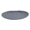 GET 15005083005 Endure Weathered Onyx Melamine 10.25in x 6.1in Plate - 2dz 