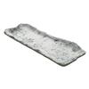 GET 15005103006 Endure Pebble Melamine 11.8in x 4.9in Oblong Plate - 1dz 