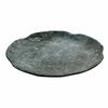 GET 15005111007 Endure Weathered Pewter Melamine 10in dia. Plate - 1dz 
