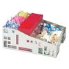 Cal-Mil 1616-55 Squared 12in x 12in Stainless Steel Condiment Organizer 