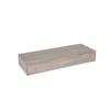 Cal-Mil 166-3-110 Aspen 20.5in x 7in x 3"H Gray-Washed Pine Wood Riser 