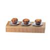 Cal-Mil 166-3-60 Bamboo 20in x 7in x 3"H Rectangular Display Riser 