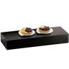 Cal-Mil 166-3-96 Midnight Bamboo 20in x 7in x 3"H Rectangular Display Riser 