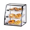 Cal-Mil 1708-1014 16in x 15in Clear Acrylic 3-Tier Self-Serve Display Case 