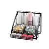 Cal-Mil 1715-13 Mission 15in x 14in x 12"H Black Wire Condiment Organizer 
