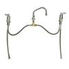 Fisher 17160 Deck Mount Lavatory Faucet Control Valve with 12in Swing Spout 