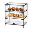 Cal-Mil 1735-1318 19in x 15in Clear Acrylic 3-Tier Display Case 