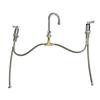 Fisher 19100 Deck Mount Brass Lavatory Faucet with 6in Gooseneck Spout 
