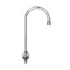 Fisher 1937 Deck Mount Base Brass 6in Rigid Gooseneck Spout 