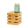 Cal-Mil 1944-9-60 Bamboo 9in x 9in x 9"H Square Crate Riser 