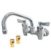 Fisher 19460 4in Backsplash Control Valve with 6in Swing Spout & Close Elbows 