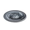 Mikasa Hospitality 1969-43 Ardacam Black Glass 11in Dia. Plate - 18 Each 
