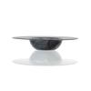 Mikasa Hospitality 1984-43 Ardacam Black Glass 25oz Plate - 4 Each 