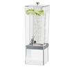 Cal-Mil 2016-74 Econo 8inx 10"Clear Polycarbonate 3gl Beverage Dispenser 