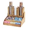 Cal-Mil 2019-99 Madera 15.25in x 14in Rustic Pine Condiment Organizer 