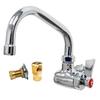 Fisher 20300 Wall-Mount Control Valve with 14in Swing Spout & Close Nipple 